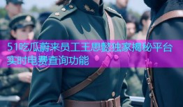 51吃瓜蔚来员工王思懿独家揭秘平台实时电费查询功能