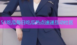 51吃瓜每日吃瓜热点速递互动社区