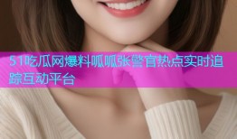 51吃瓜网爆料呱呱张警官热点实时追踪互动平台