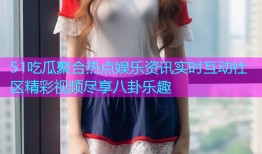 51吃瓜聚合热点娱乐资讯实时互动社区精彩视频尽享八卦乐趣