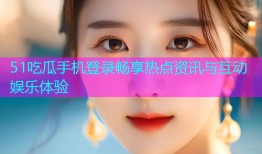 51吃瓜手机登录畅享热点资讯与互动娱乐体验