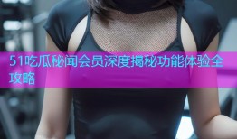 51吃瓜秘闻会员深度揭秘功能体验全攻略