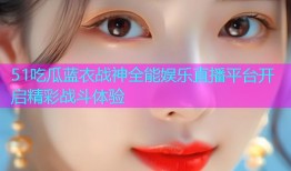 51吃瓜蓝衣战神全能娱乐直播平台开启精彩战斗体验