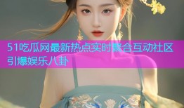 51吃瓜网最新热点实时聚合互动社区引爆娱乐八卦