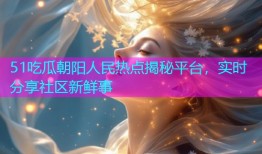 51吃瓜朝阳人民热点揭秘平台，实时分享社区新鲜事