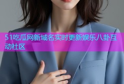 51吃瓜网新域名实时更新娱乐八卦互动社区