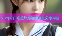 51cg今日吃瓜热点速递互动分享平台