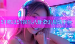 51吃瓜51娱乐八卦资讯互动平台