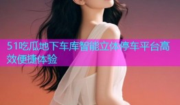 51吃瓜地下车库智能立体停车平台高效便捷体验