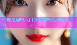 51吃瓜黑料入口 实时爆料互动吃瓜平台