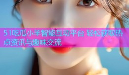 51吃瓜小羊智能互动平台 轻松获取热点资讯与趣味交流