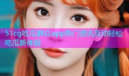 51cg吃瓜群众app热门资讯互动轻松吃瓜新体验