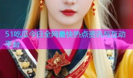 51吃瓜今日全网最快热点资讯与互动平台