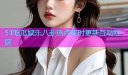 51吃瓜娱乐八卦热点实时更新互动社区