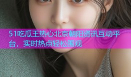 51吃瓜王热心北京朝阳资讯互动平台，实时热点轻松围观