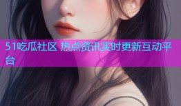 51吃瓜社区 热点资讯实时更新互动平台