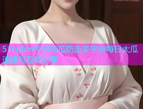 51cgfun今日吃瓜防走丢平台每日大瓜速递与互动分享