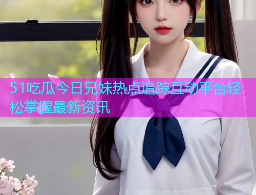 51吃瓜今日兄妹热点追踪互动平台轻松掌握最新资讯