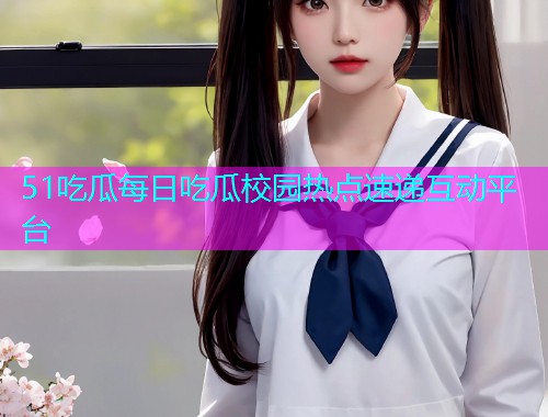 51吃瓜每日吃瓜校园热点速递互动平台